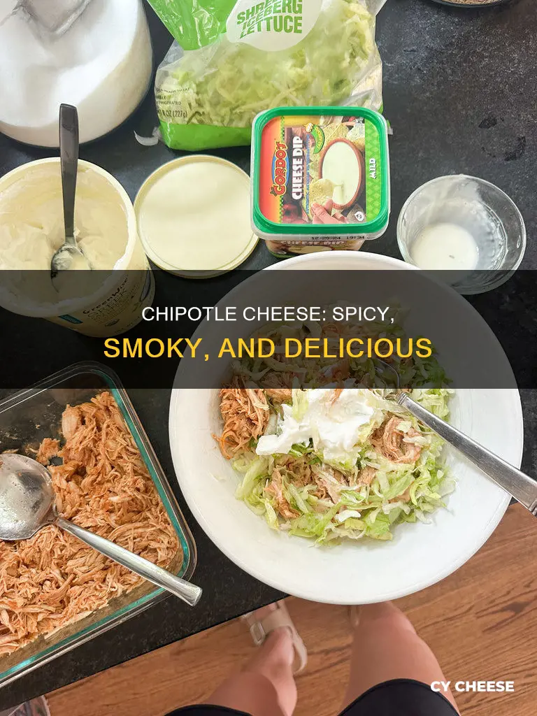 what is chipotle cheese made of