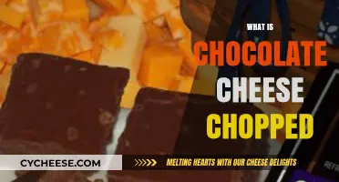 Chocolate Cheese Chopped: Unveiling the Sweet and Savory Fusion Dish