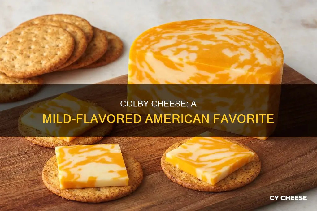 what is colby cheese best known for
