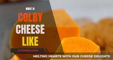 Colby Cheese: A Creamy, Mildly Sharp, and Versatile Delight