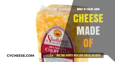 Colby Jack's Creamy Composition: Unveiling the Cheese's Secret