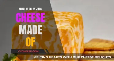 Colby-Jack Cheese: A Blend of Monterey and Colby Cheeses