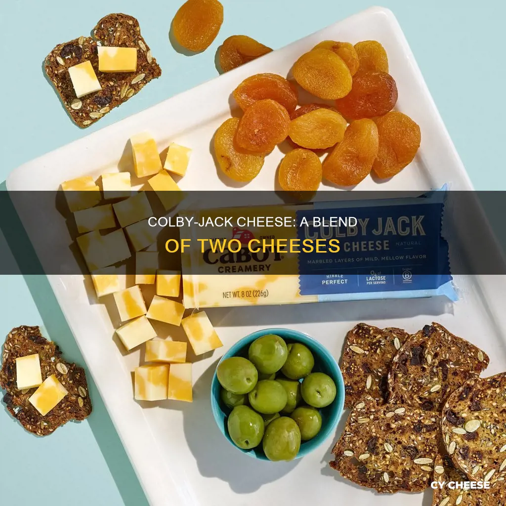 what is colby jack cheese made out of