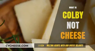 Colby: Unraveling the Mystery Behind the Non-Cheese Confusion