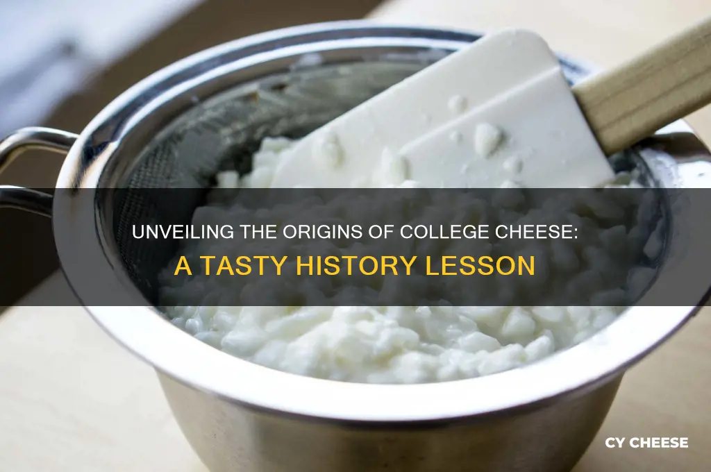 what is college cheese from