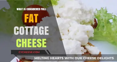 Understanding Full-Fat Cottage Cheese: Definition, Benefits, and Uses Explained