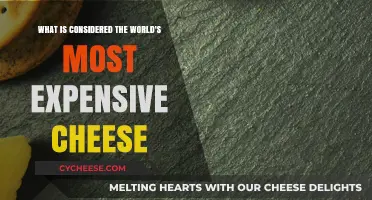 The World's Priciest Cheese: A Luxurious Indulgence Unveiled