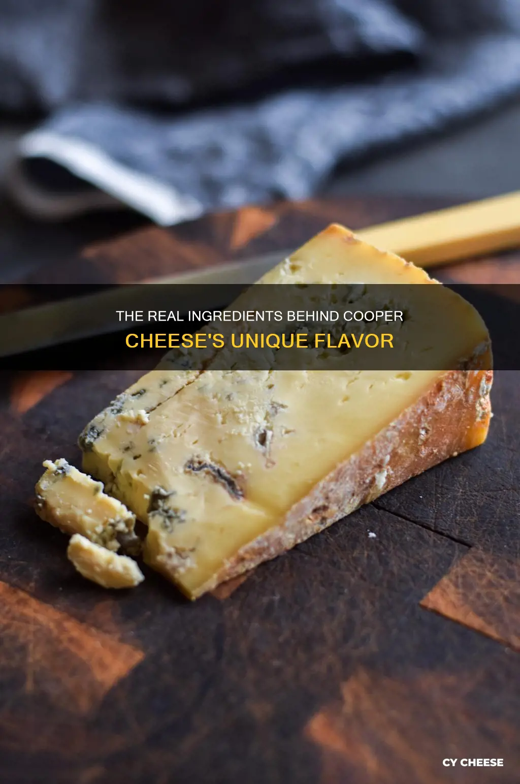 what is cooper cheese made of