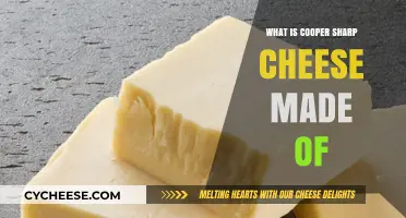 Unveiling Cooper Sharp Cheese: Ingredients and Flavor Profile