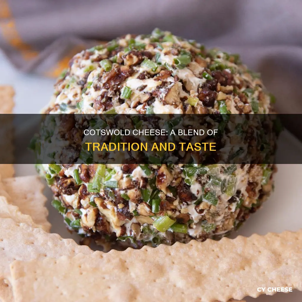 what is cotswold cheese made of