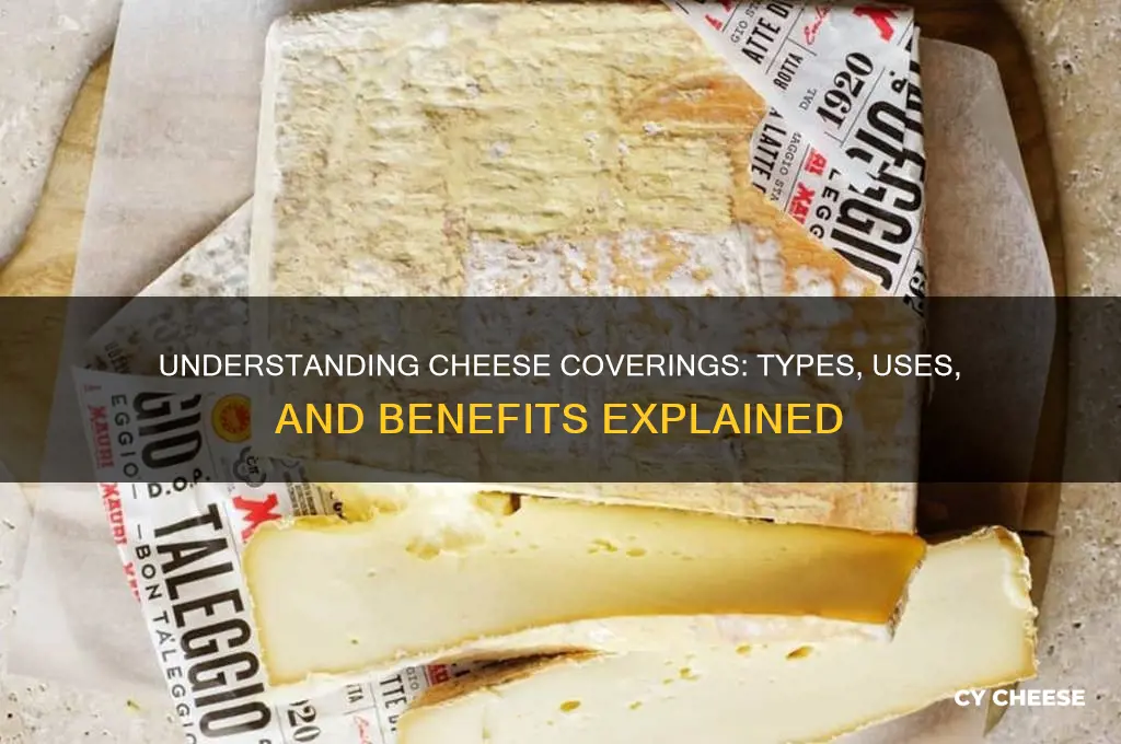 what is covering on cheese