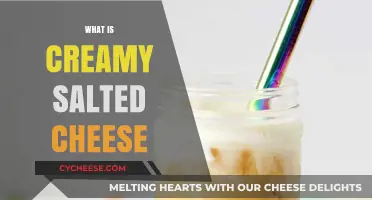 Discover Creamy Salted Cheese: A Rich, Savory Culinary Delight