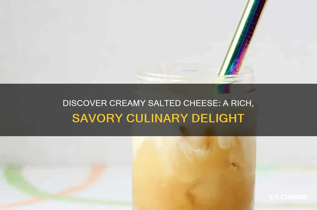what is creamy salted cheese