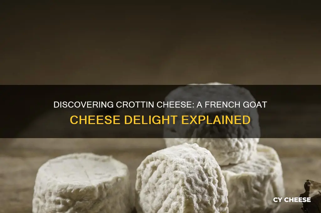 what is crottin cheese