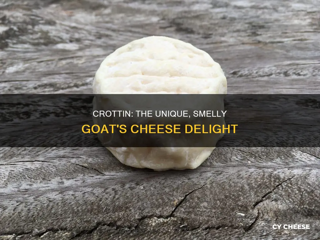 what is crottin goats cheese