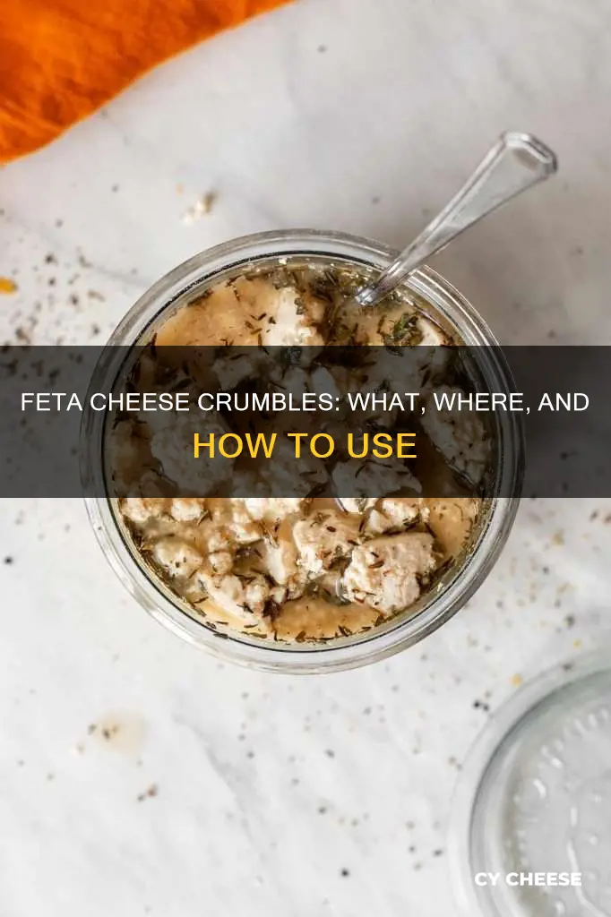 what is crumbled feta cheese