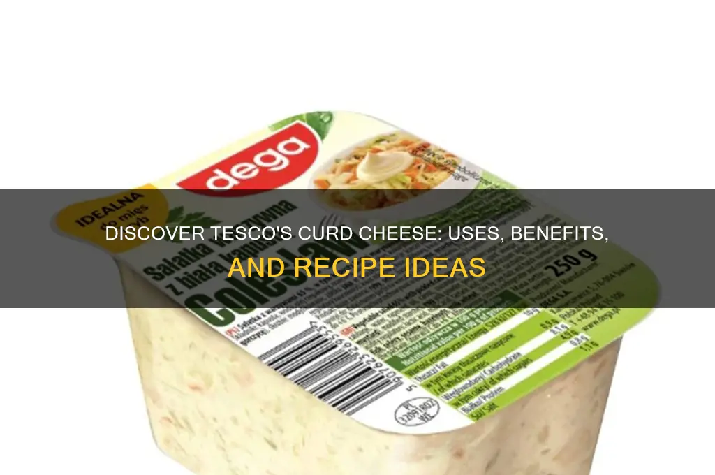 what is curd cheese tesco
