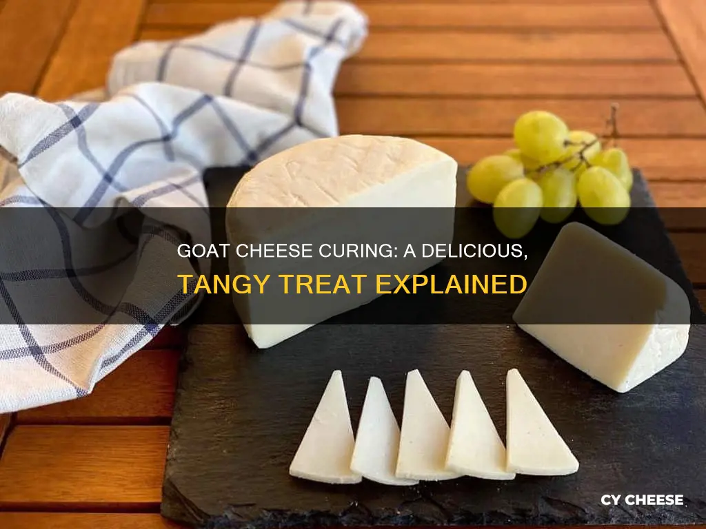 what is cured goat cheese
