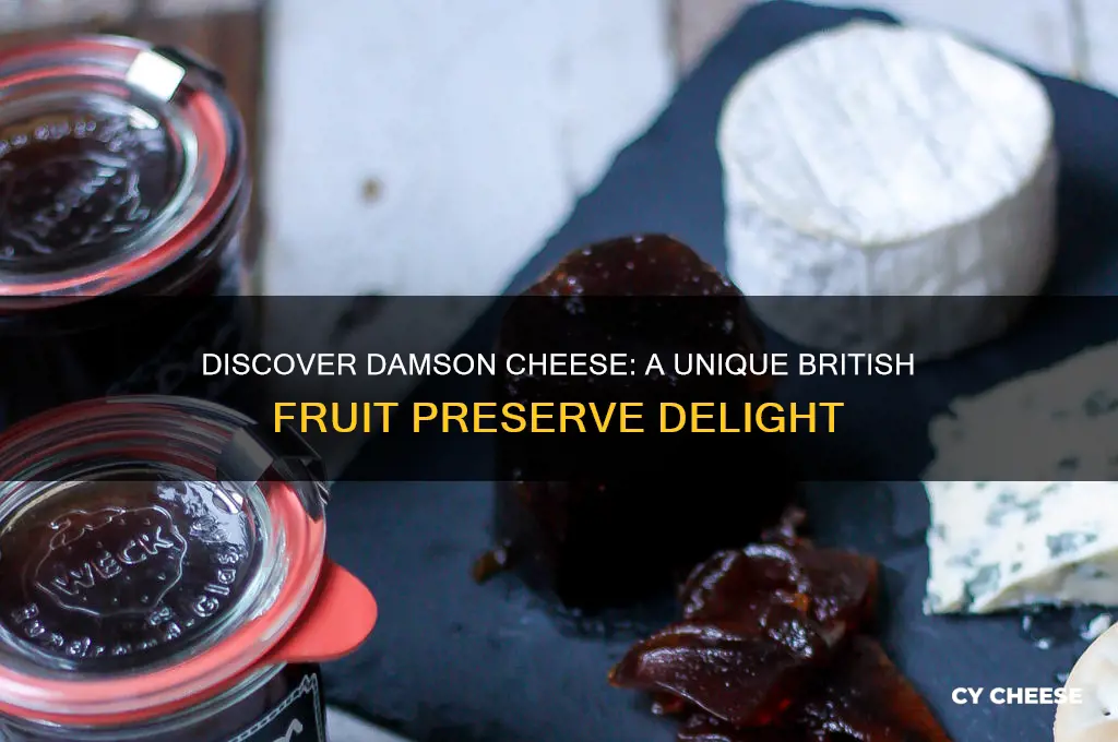 what is damson cheese
