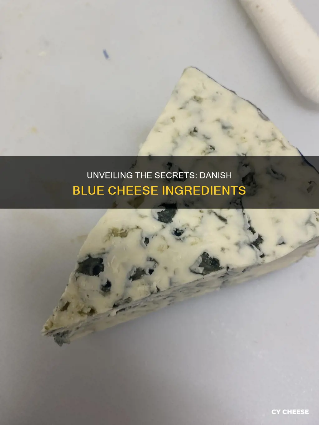 what is danish blue cheese made from