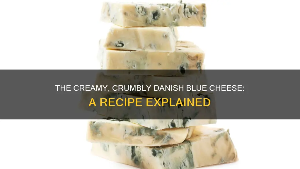what is danish blue cheese made from