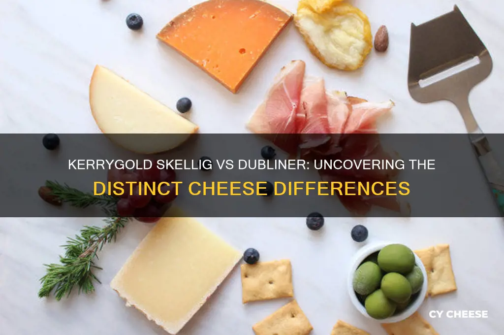 what is difference between kerrygold skellig and dubliner cheese