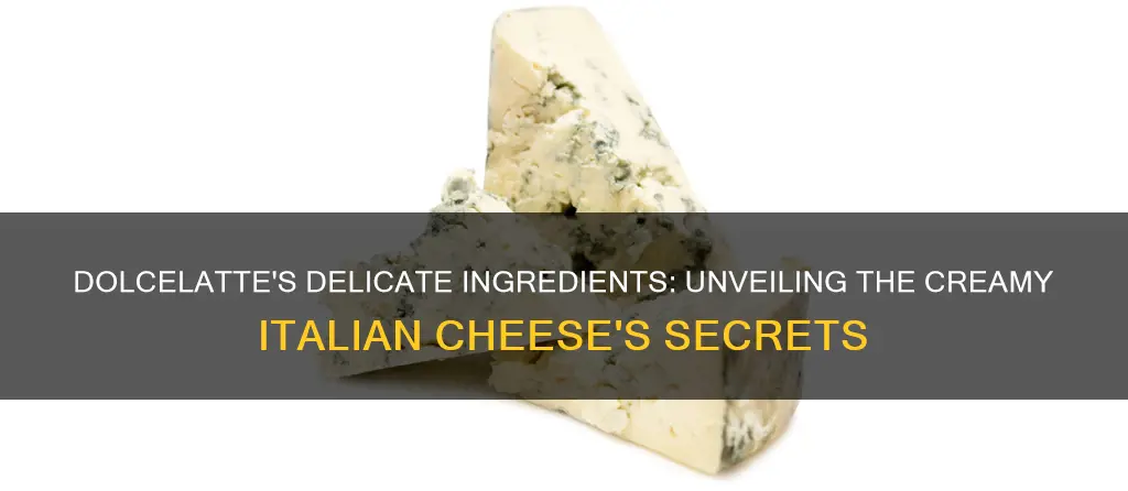 what is dolcelatte cheese made of