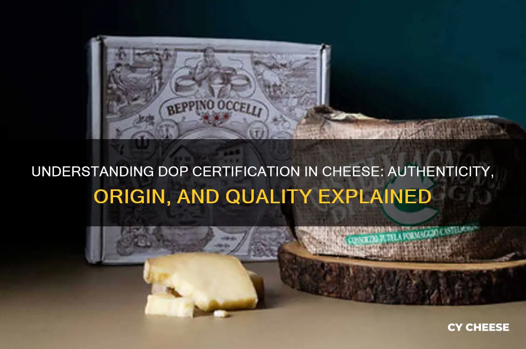 what is dop in cheese
