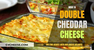 Unraveling the Mystery: Double Cheddar Cheese Explained