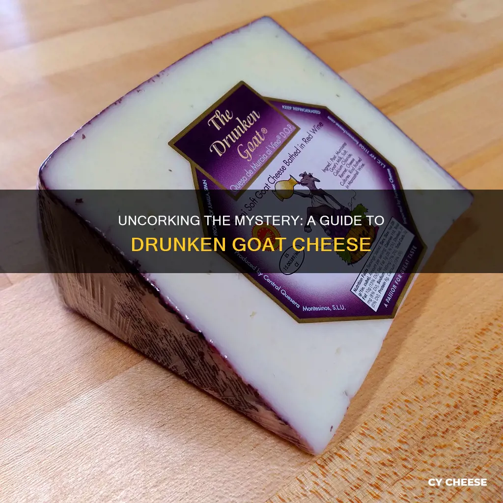 what is drunken goat cheese