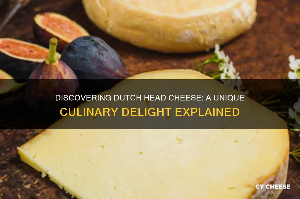 what is dutch head cheese