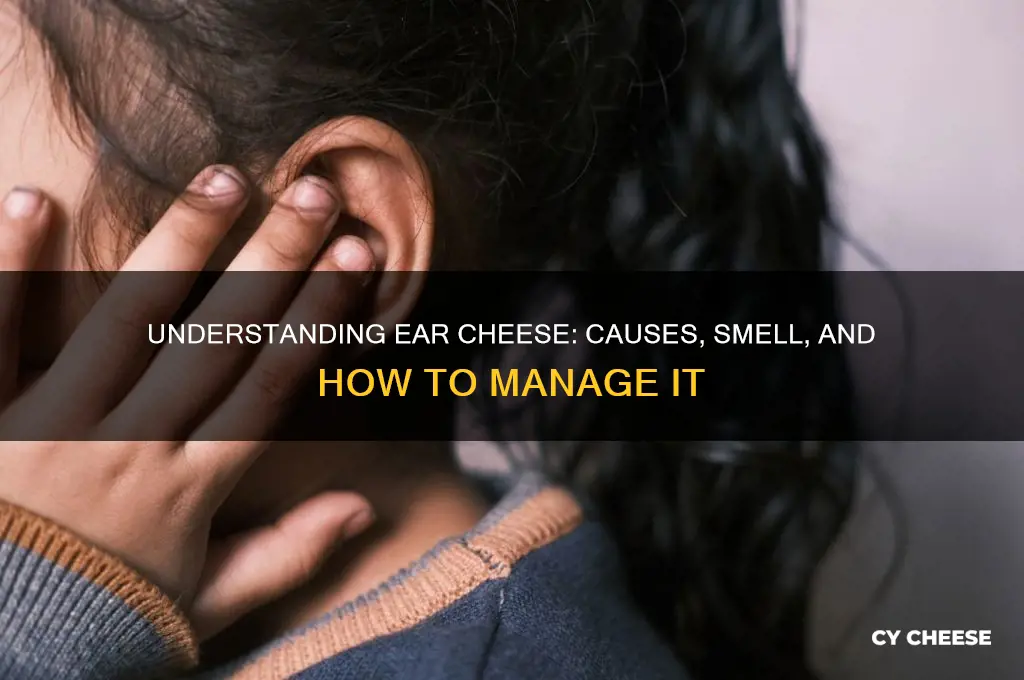 what is ear cheese and why does it smell