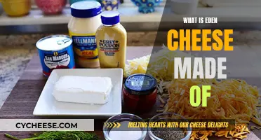 The Real Ingredients of Eden Cheese
