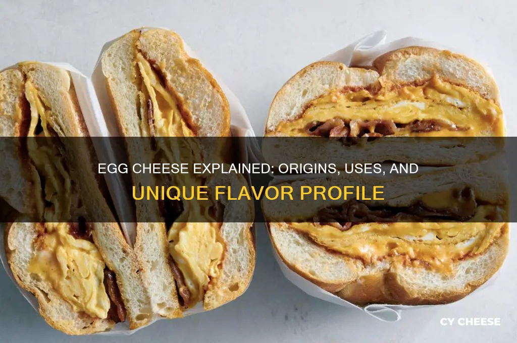 what is egg cheese