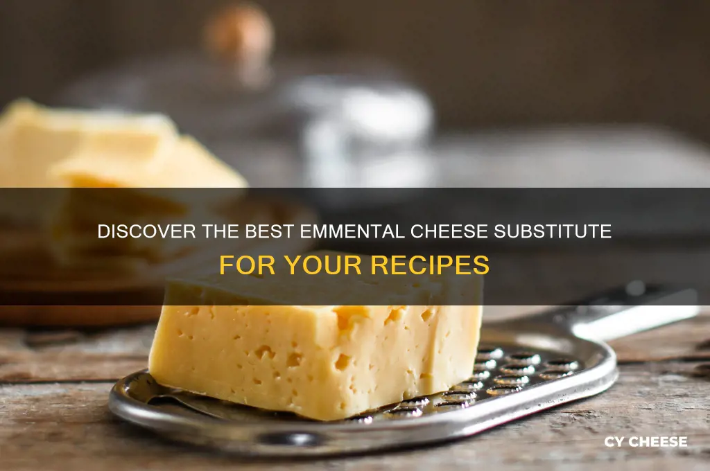 what is emmental cheese substitute