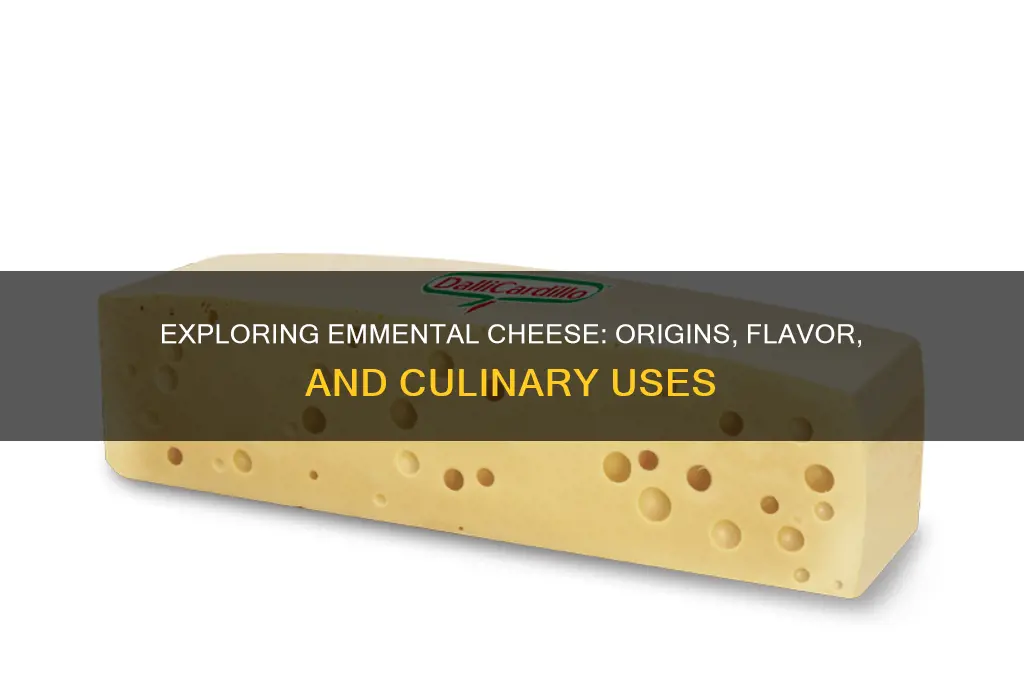 what is emmental cheese