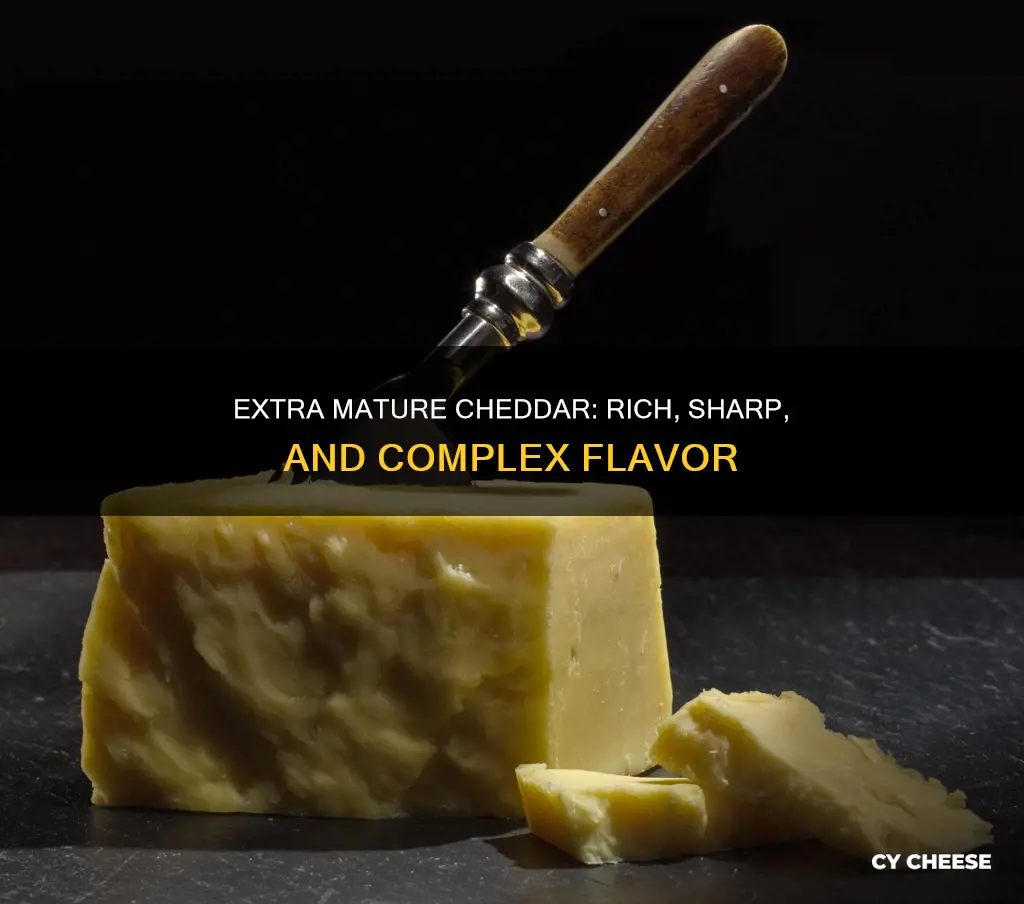 what is extra mature cheddar cheese