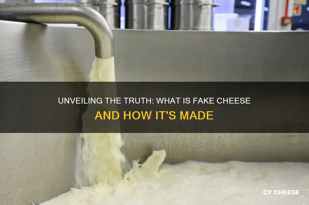 what is fake cheese