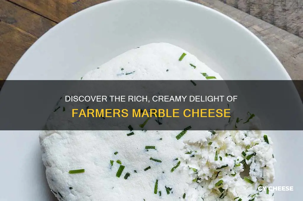 what is farmers marble cheese