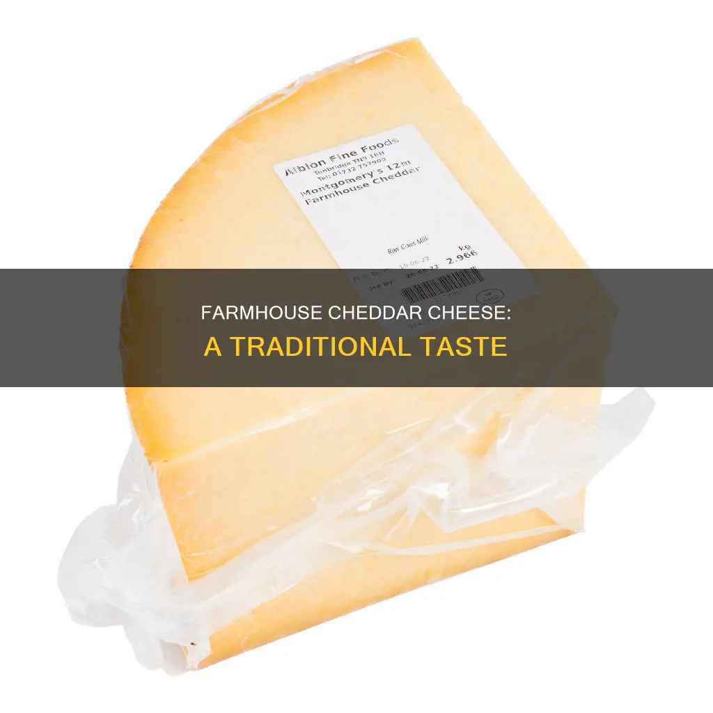 what is farmhouse cheddar cheese