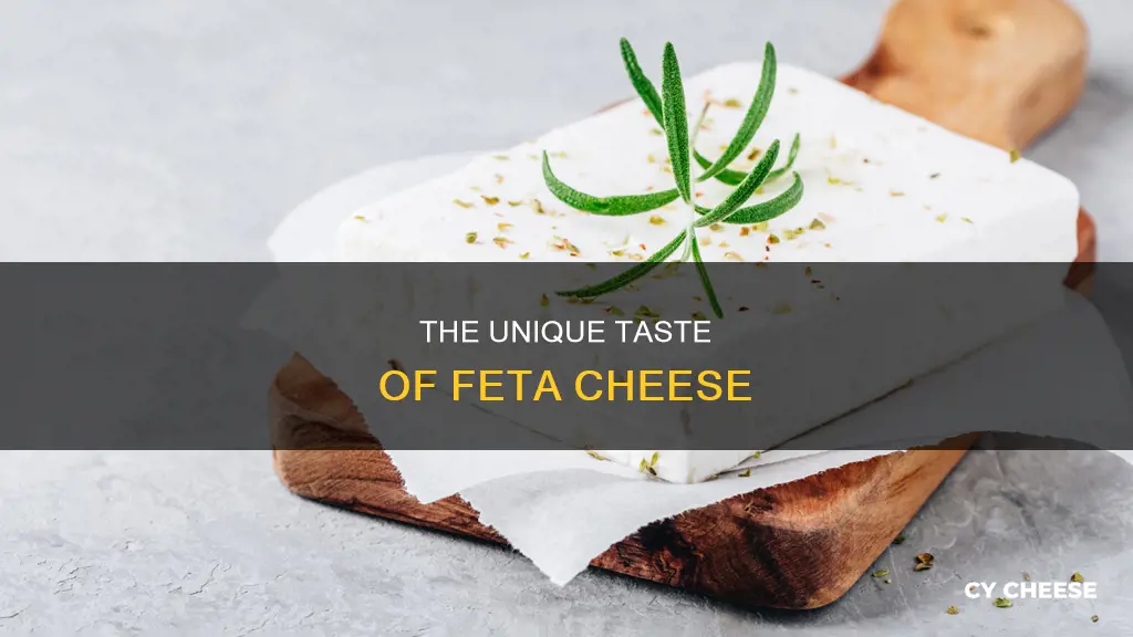 what is feta cheese like