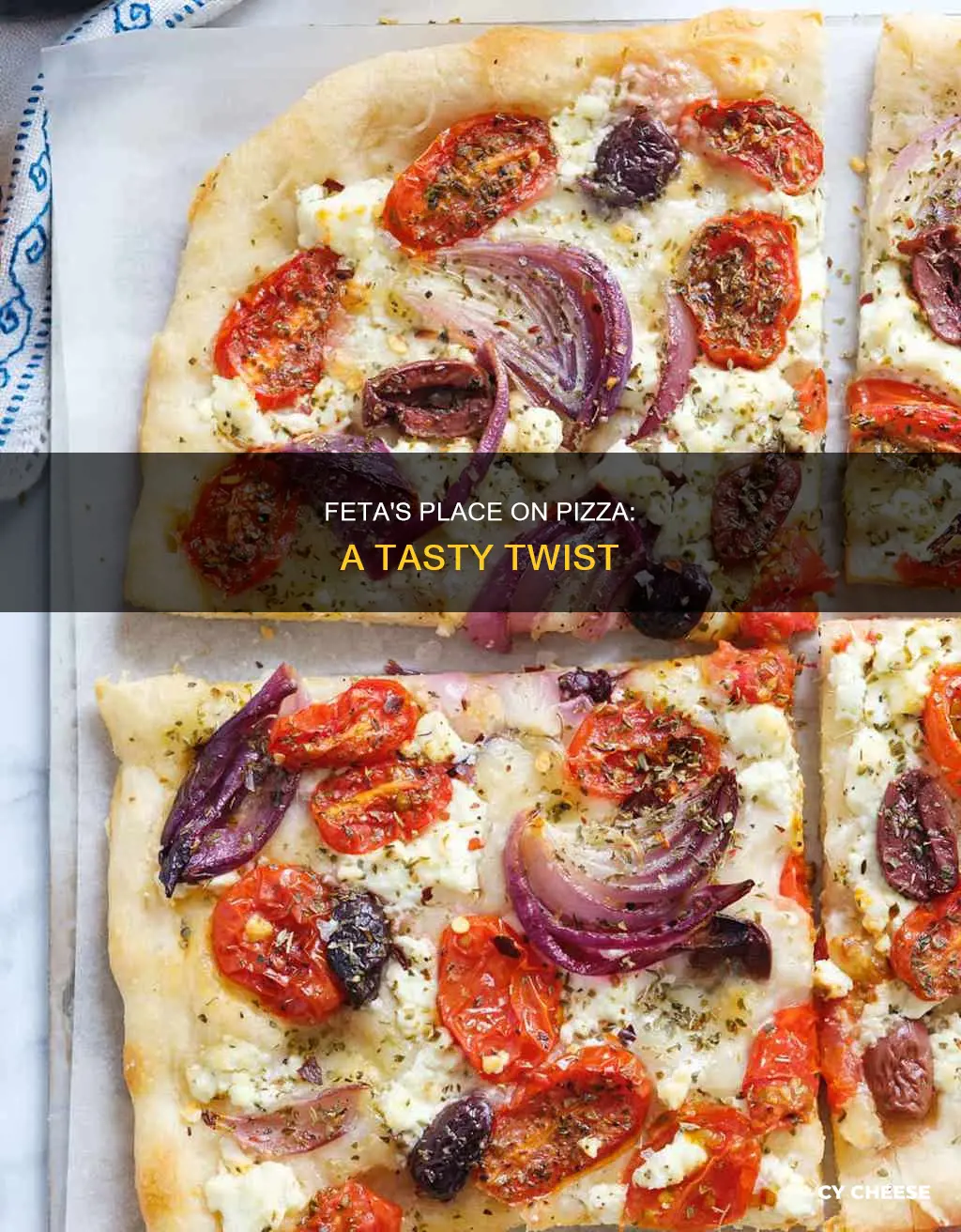 what is feta cheese on pizza