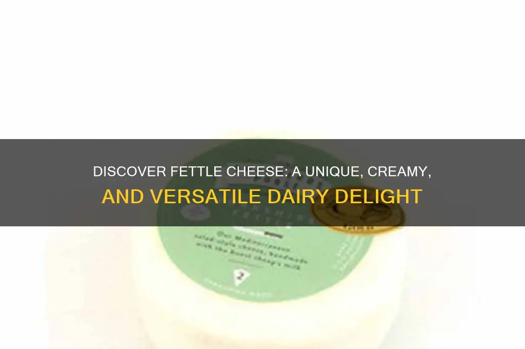 what is fettle cheese