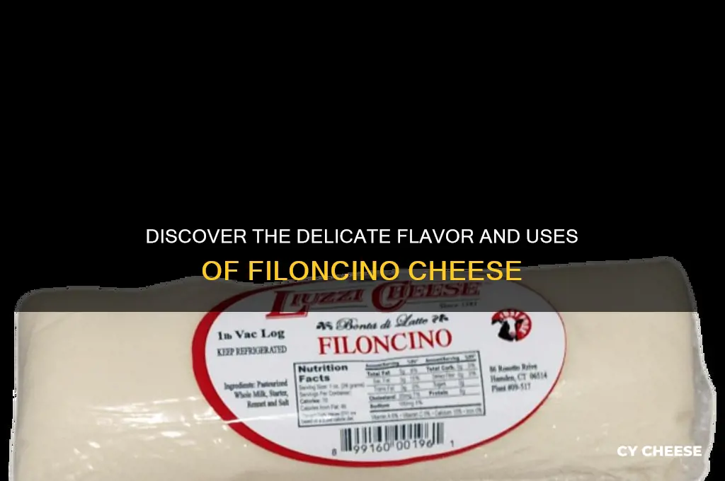 what is filoncino cheese