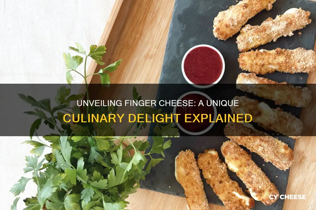 what is finger cheese