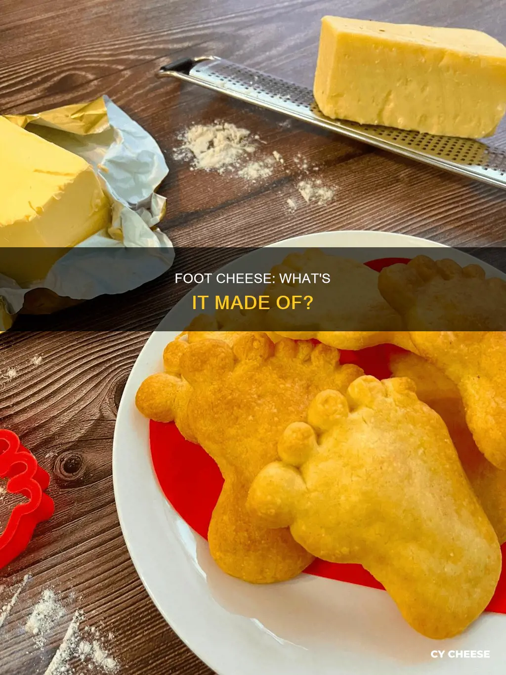 what is foot cheese made off