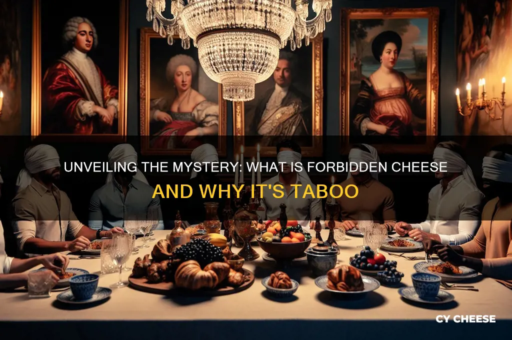 what is forbidden cheese