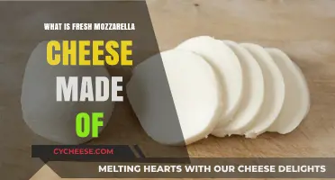 Ingredients and Process: Unveiling Fresh Mozzarella's Creamy Composition