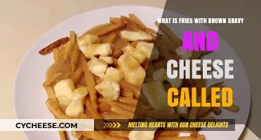 Fries with Brown Gravy and Cheese: Uncovering the Name of This Classic Dish