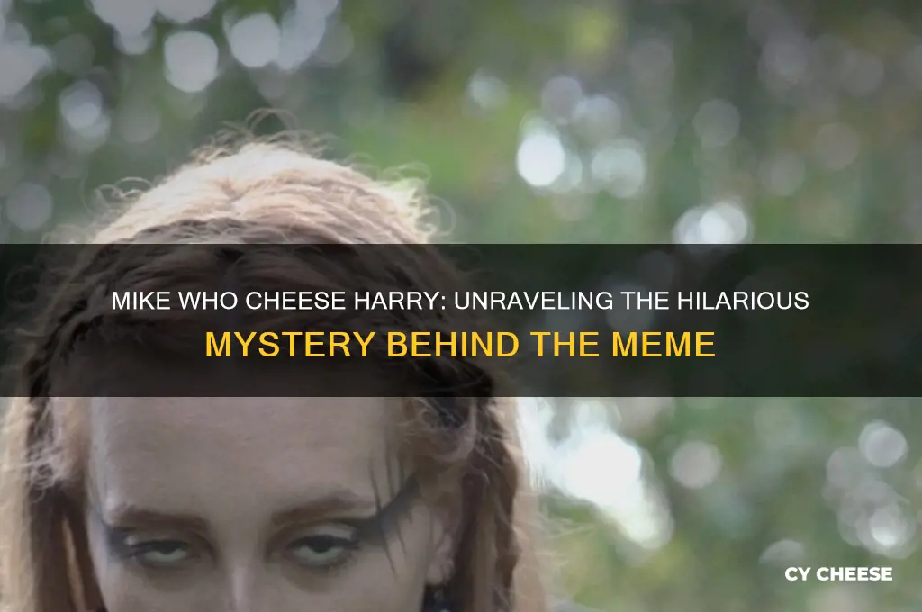 what is funny about mike who cheese harry